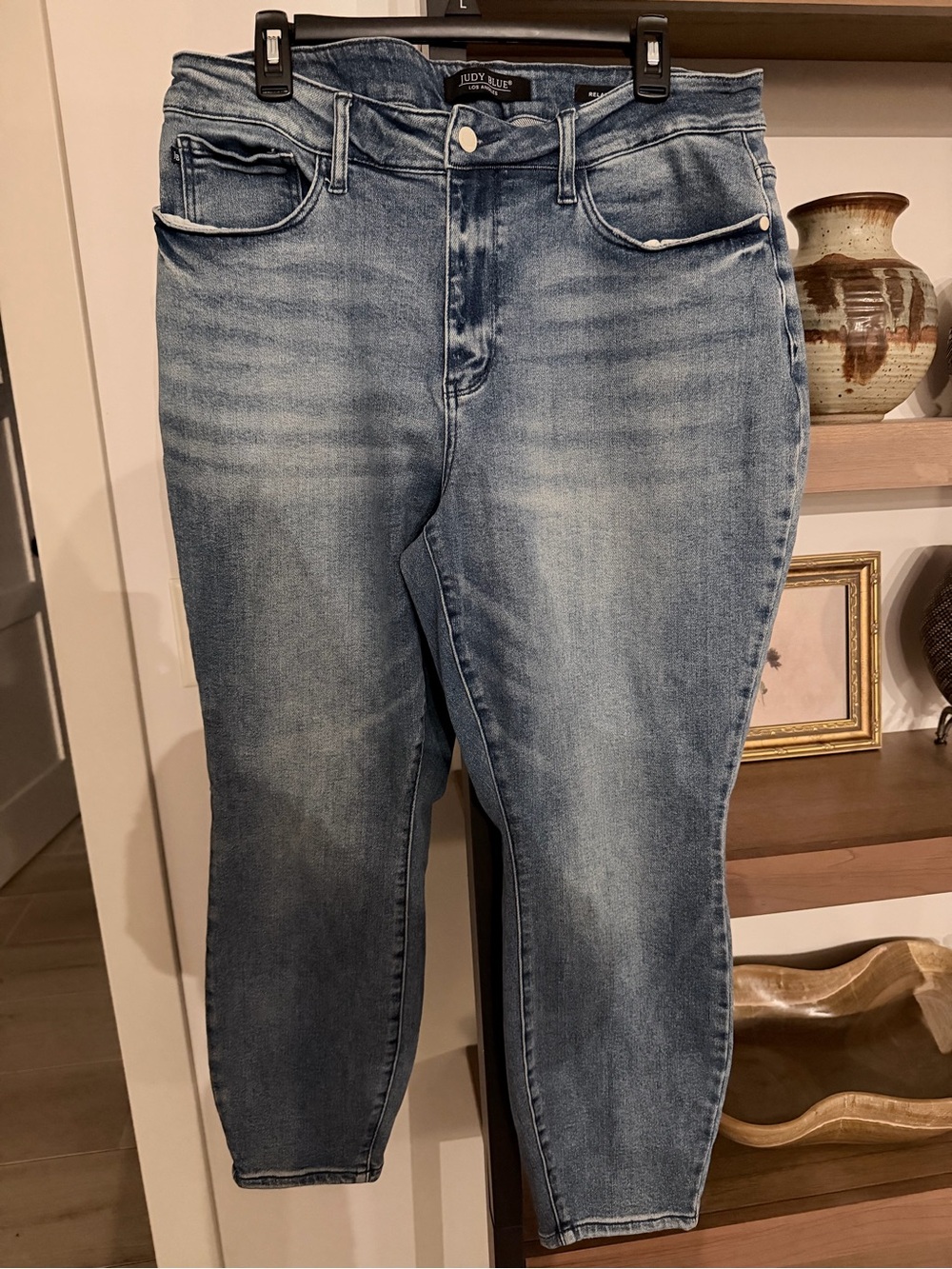 Judy Blue Faded Light Blue High-Rise Stretch Jeans